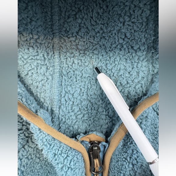 Sold The North Face Men's Campshire Pullover Hoodie in a green/teal Men Large - Picture 5 of 15